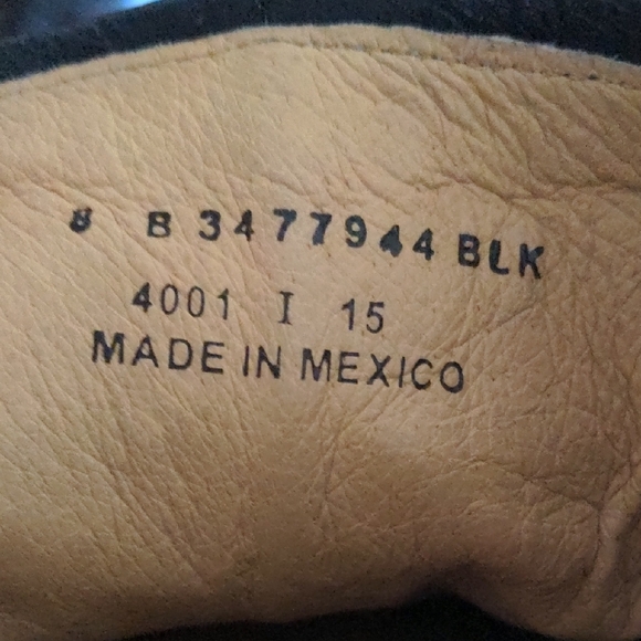 Black Leather Ankle Boots with Harness Detail - Picture 2 of 5